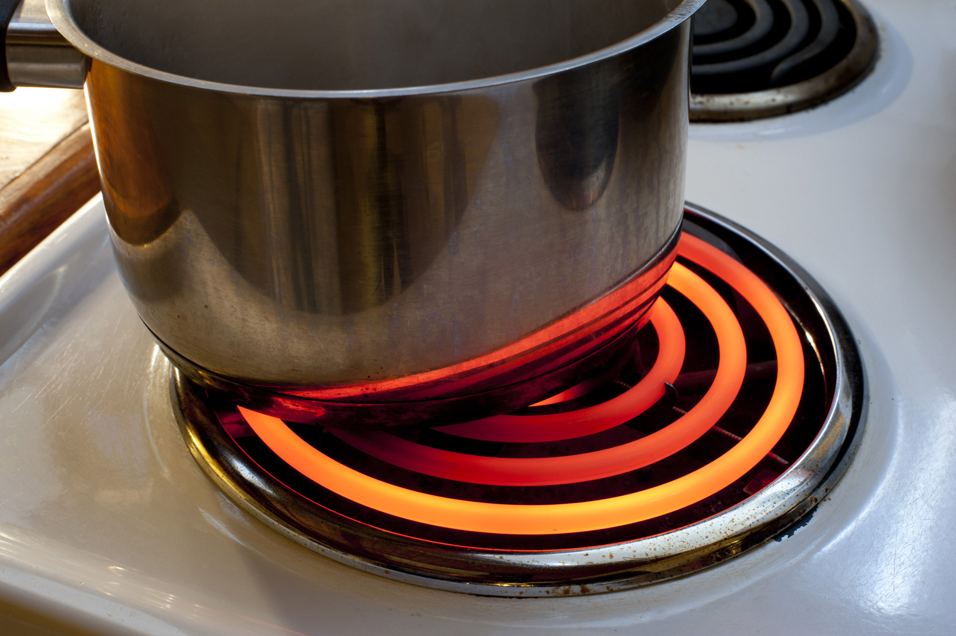 Pan on a red hot hotplate-8009  Stockarch Free Stock Photo Archive