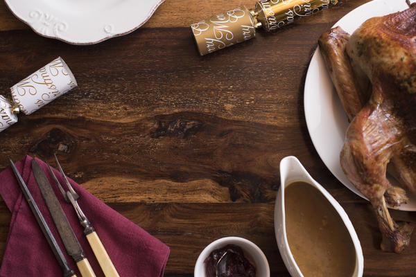 Christmas dinner frame with copy space-9868 | Stockarch Free Stock Photos