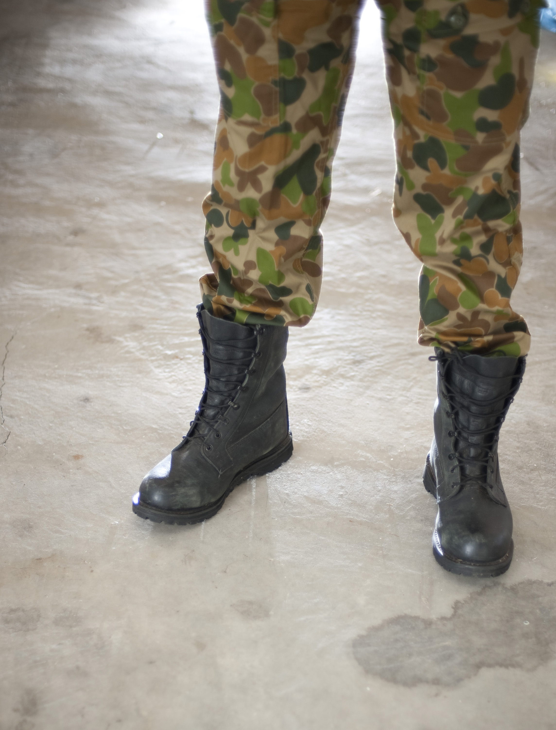 Combat boots and camo-2751 | Stockarch Free Stock Photo Archive