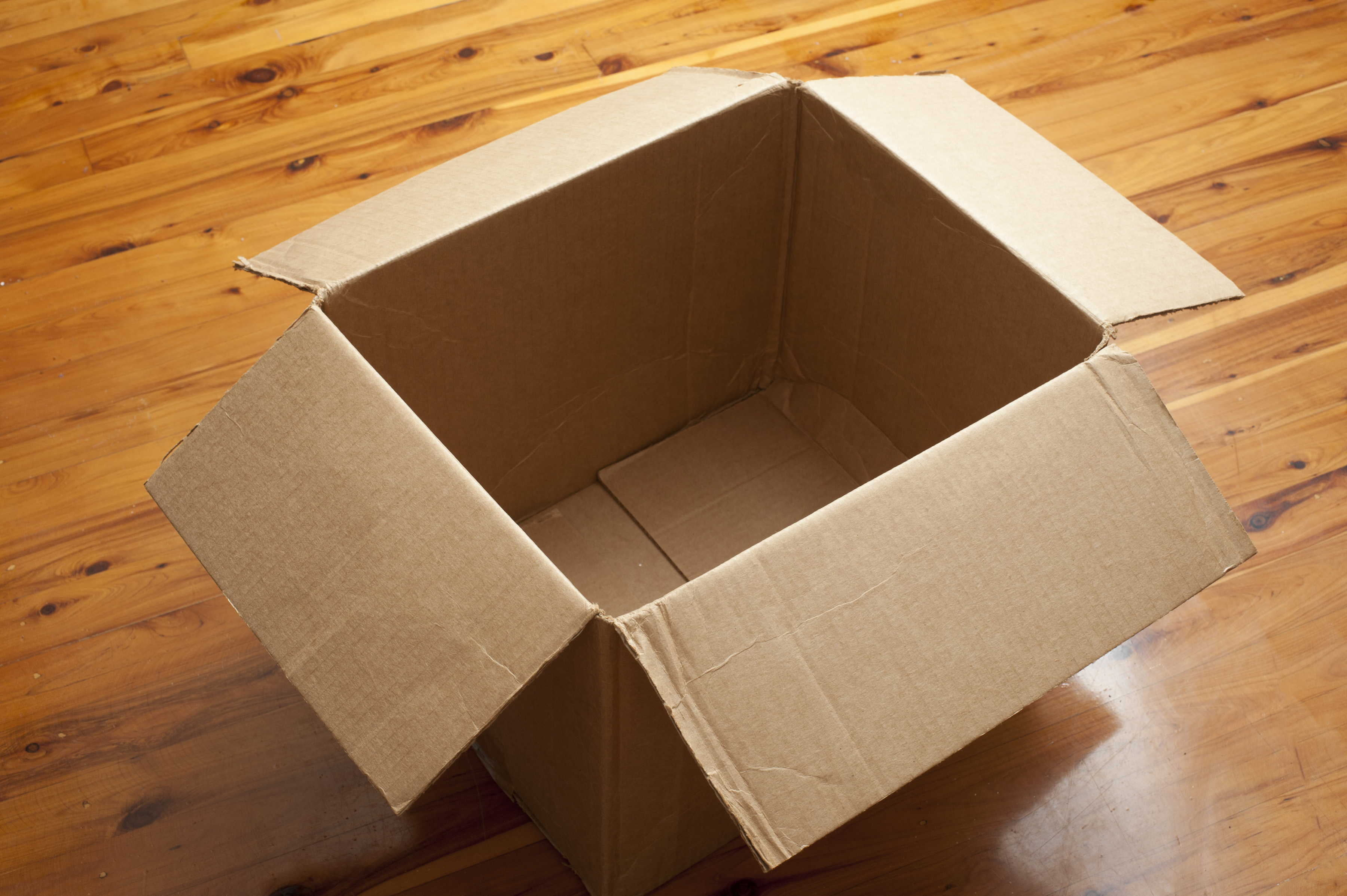 Empty brown cardboard box-9441 | Stockarch Free Stock Photos
