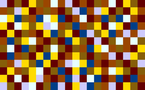 matrix background of muted coloured squares 