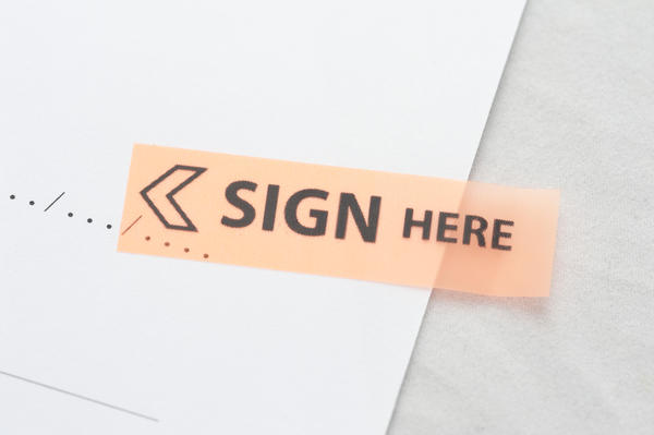sign here-8150 | Stockarch Free Stock Photos